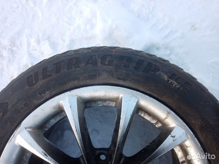 Колесо литое зимнее 185\65 R15 5х114,3 Goodyear в