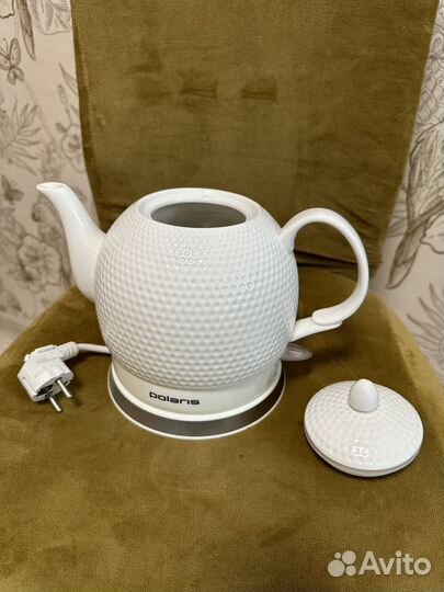 Чайник электрический керамический Polaris