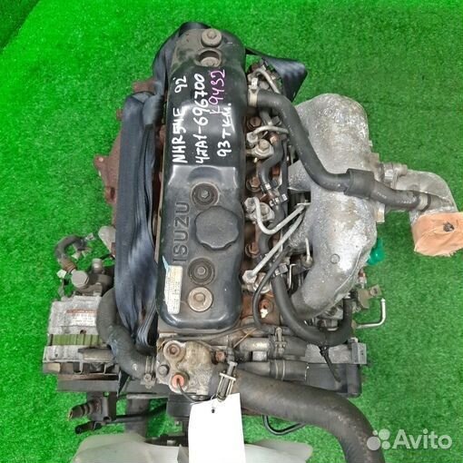 Двигатель в сборе двс isuzu ELF NHR54 4JA1 1992