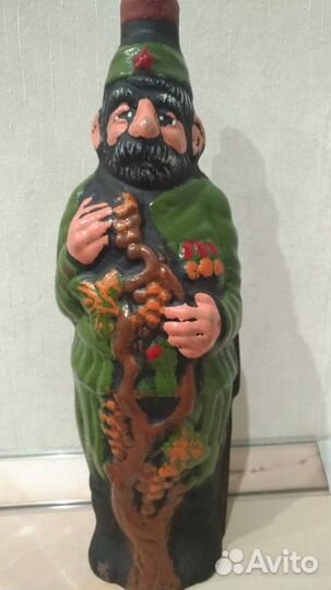 Бутылка декоративная