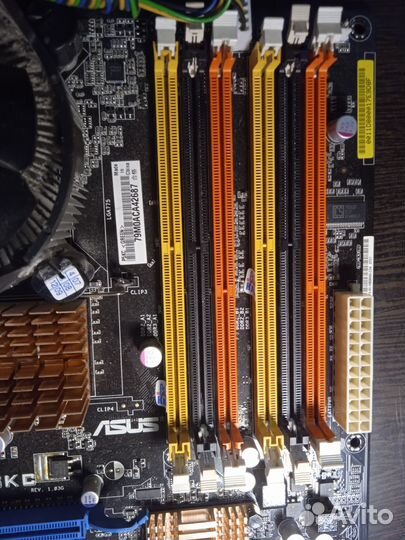 Продам комплект материнская плата и тд