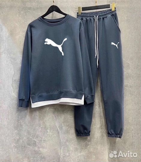 Костюм спортивный тонкий Puma р. 128-158