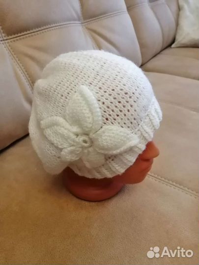 Шапки женские с шарфом
