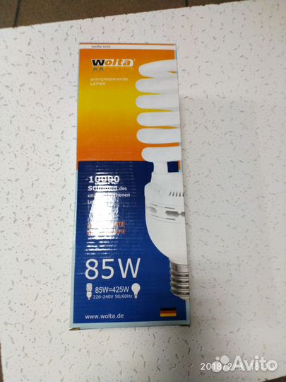 Лампочка Энергосберегающая 85 W