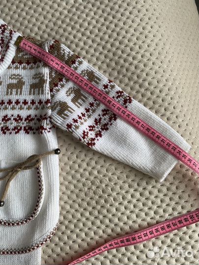 Вязаный костюм детский