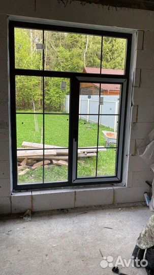 Остекление коттеджа / окна пвх