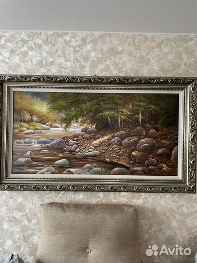 Картина маслом на холсте пейзаж
