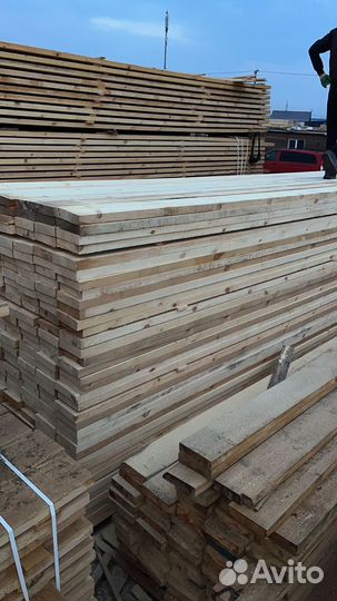 Доска обрезная, сорт 1, т/у