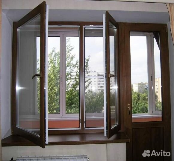 Дверь балконная пластиковая