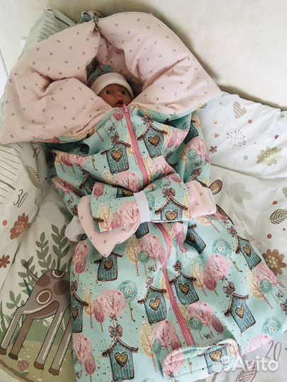 Конверт на выписку для девочки