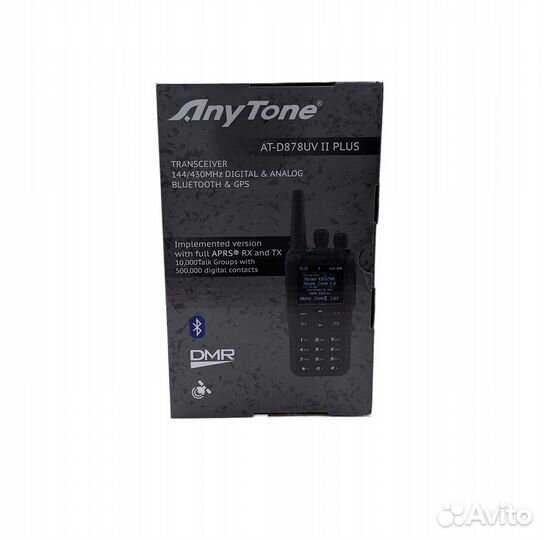 Рация Anytone AT-D878UV II Plus AES256 Type C BT