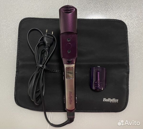 Паровой утюжок. Выпрямление влажных волос