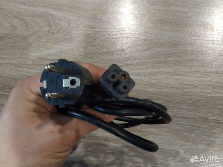 Кабель сетевой для блока питания от ноутбука