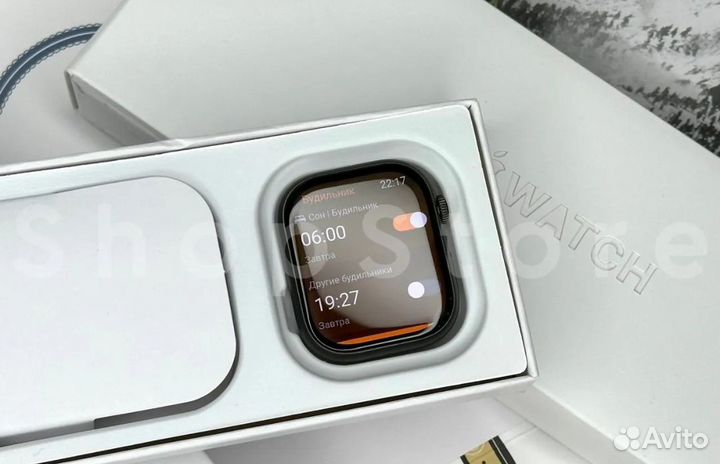 Apple Watch 9 45mm Midnight / Silver