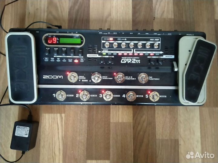Гитарный процессор zoom g9.2tt