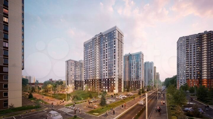 4-к. квартира, 82,2 м², 16/22 эт.