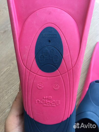 Ласты детские Decathlon