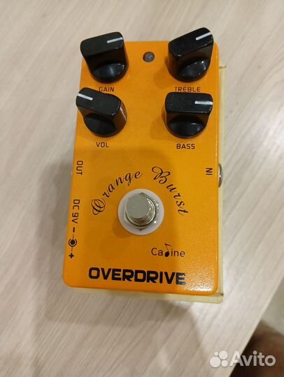 Гитарная педаль Caline cp-18 orange burst