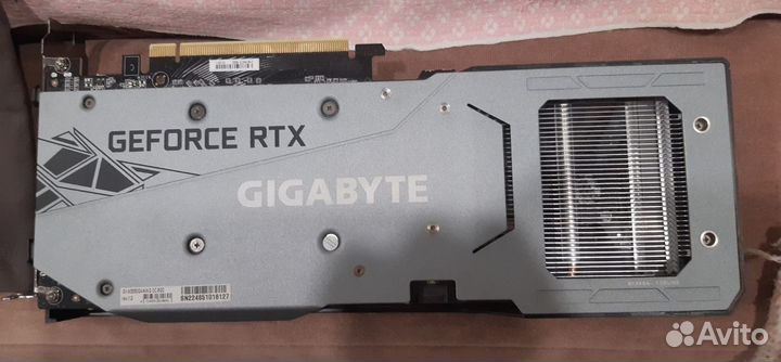 Видеокарта gigabyte GeForce RTX 3050 gaming 8GB