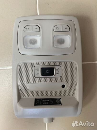 Плафон подсветки салона передний Renault Duster 2