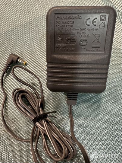 Блок питания Panasonic 6,5 v 500 mA