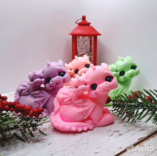 Мыло ручной работы новый год