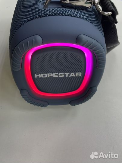 Колонка Hopestar A6 MAX, 80W с микро и ремешком