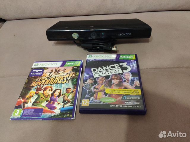 Kinect для xbox 360 кинект +диски джойстик купить в Красноярске ...