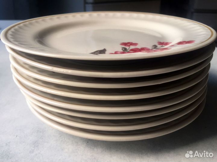 Тарелки для вторых блюд 18 и 20 см