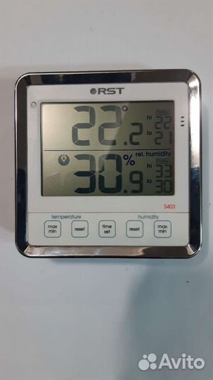 Электронный термометр гигрометр
