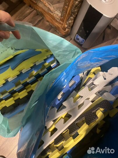 Детский коврик пазл