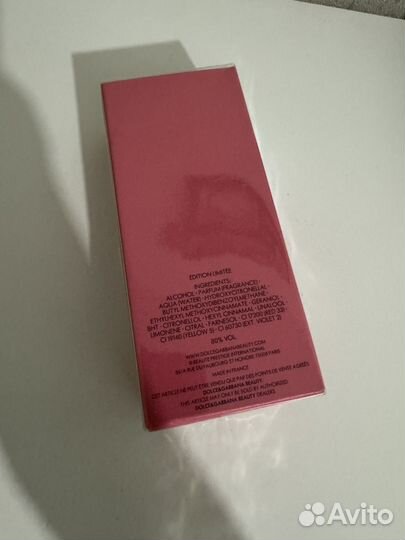 Dolce gabbana imperatrice limited edition 100 мл