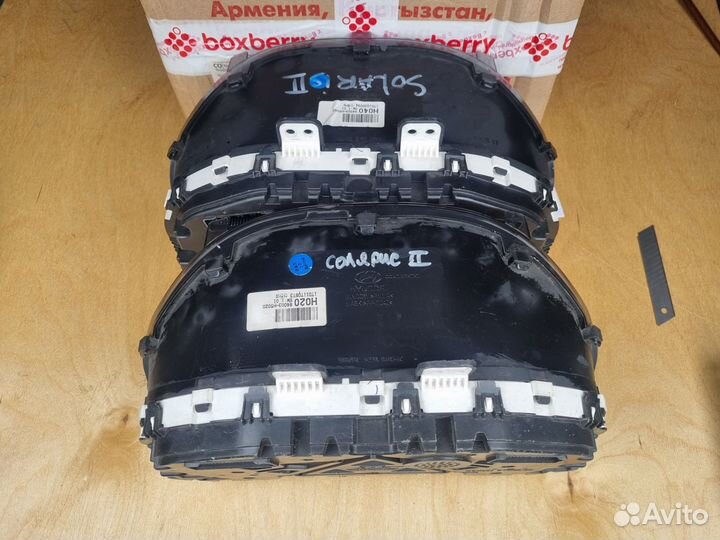 Щиток приборов Hyundai Solaris 2 (цена за обе)