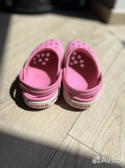 Crocs для девочек с12 (29р)