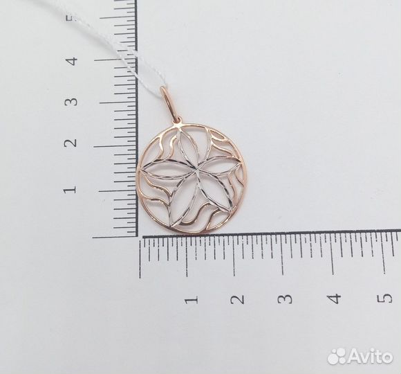 Золотая подвеска