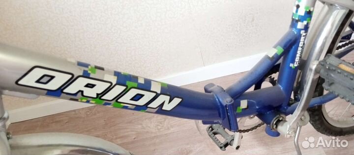 Велосипед с корзиной, складной