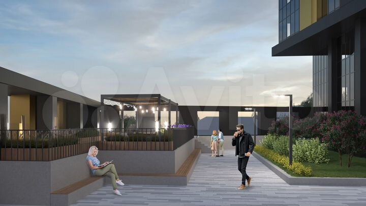 2-к. квартира, 71 м², 7/27 эт.