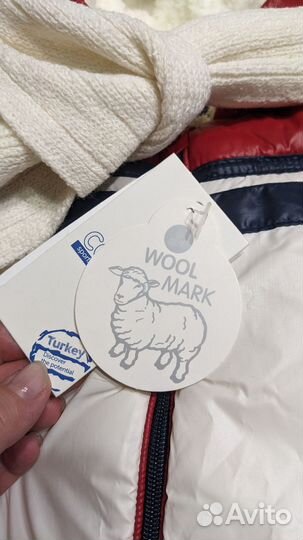 Комбинезоны новые тёплые унисекс 12-18 мес 2 шт