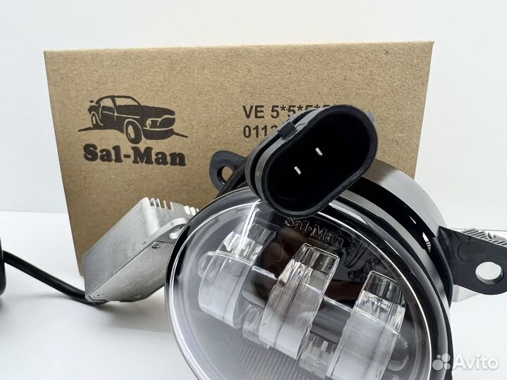 Противотуманные LED фары Рено Форд Лада Sal-Man 60