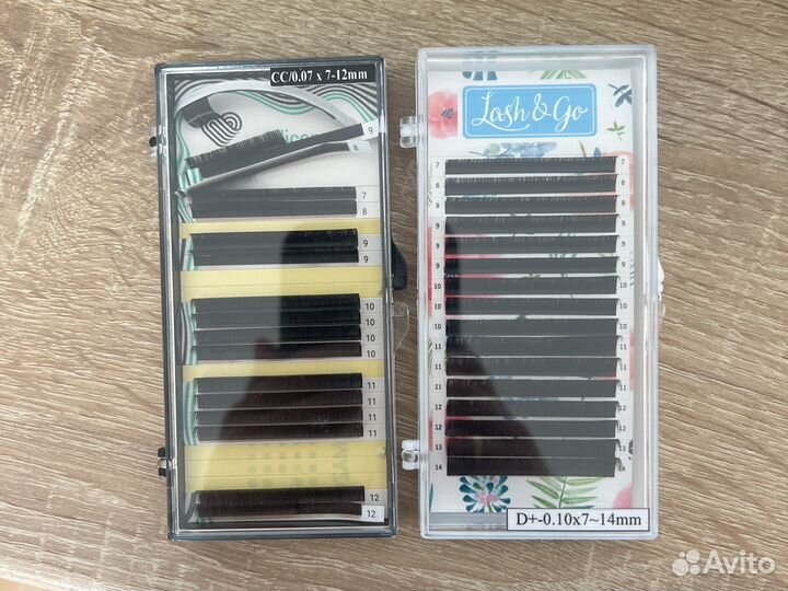 Ресницы для наращивания enigma lovely и lash go