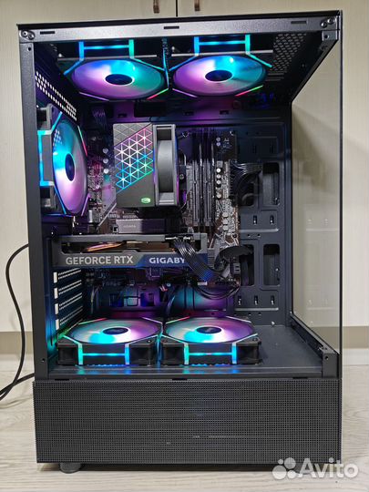 Игровой компьютер rtx 4060 / ryzen 5600 / b550