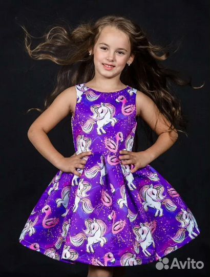 Платье для девочки 134