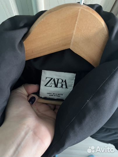 Пуховик женский zara