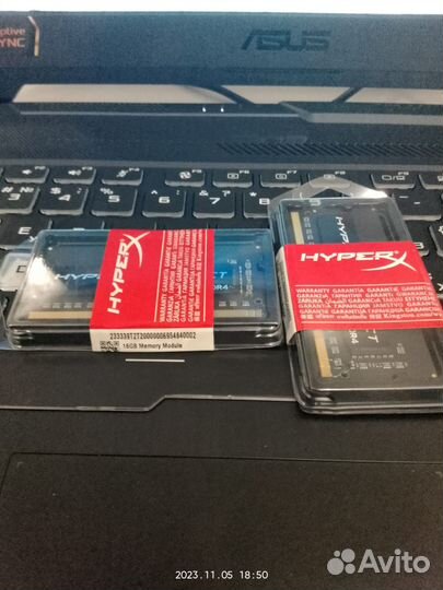 Sodimm ddr4 32gb 3200 Kingston HyperX