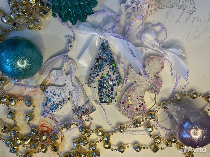 Новогодние игрушки ручной работы