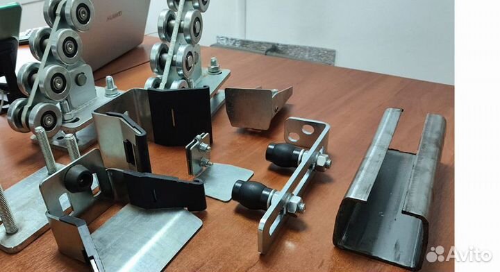 Балка и ролики для откатных ворот