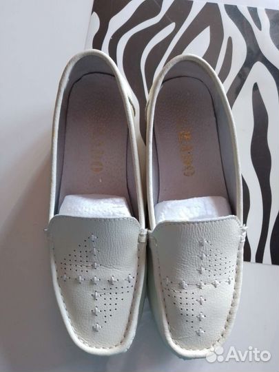 Мокасины кожа 37/38