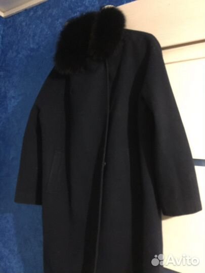 Пальто женское 48-50, с песцом