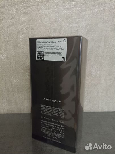 Givenchy Silver Edition, Туалетная вода, 100ml