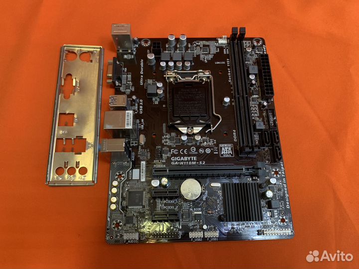 Материнская плата H110M-H на Lga1151 Рассрочка